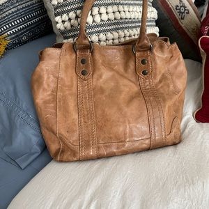Frye satchel in hardly used condition.